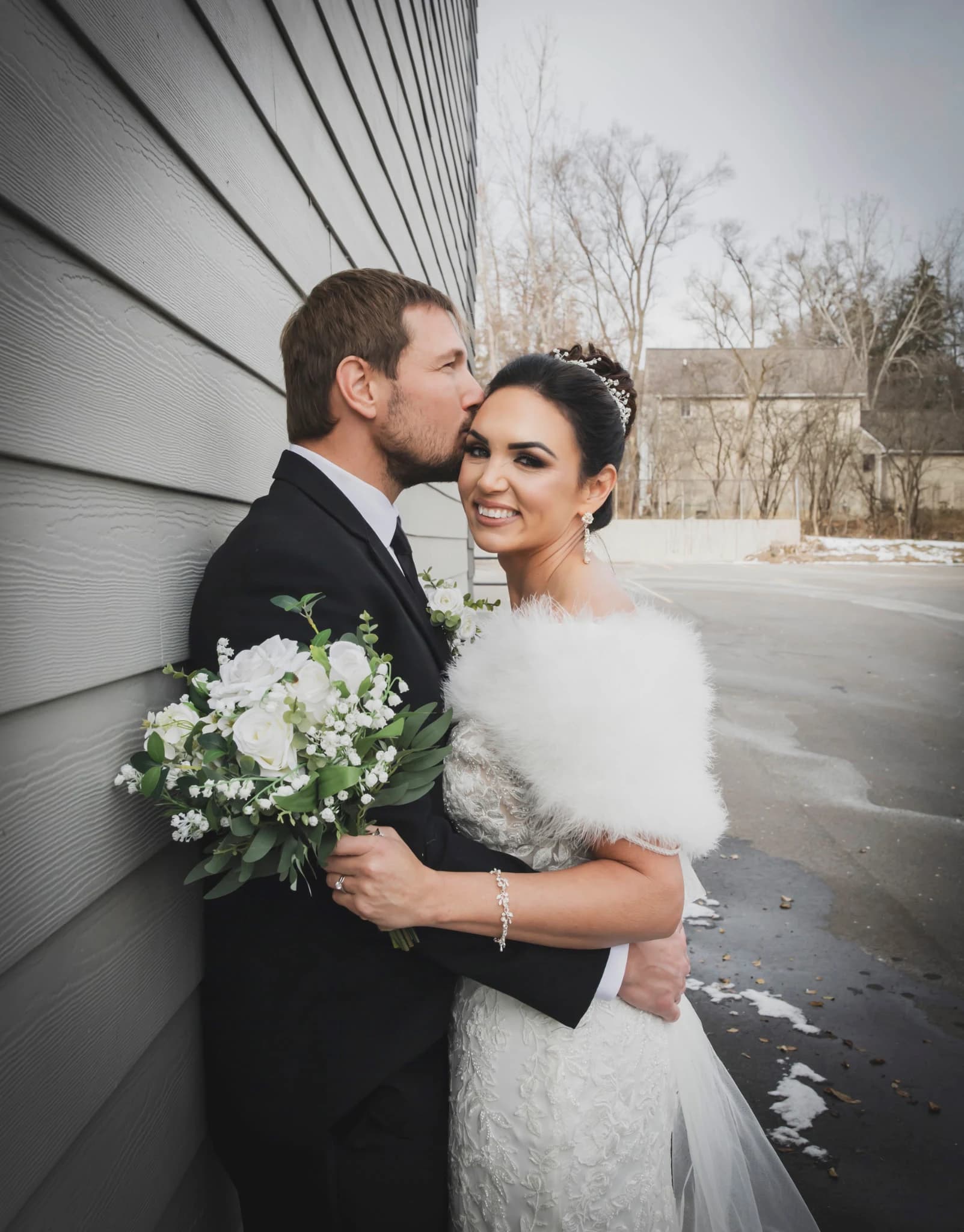 Winter Fur Wrap Tiara
